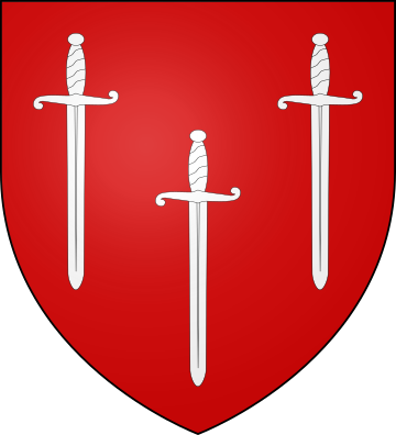 Blason de la famille du Bois de La Ferronnière