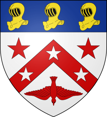 Family Coat of Arms Dufayot alias du Fayot de la Maisonneuve