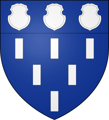 Blason de la famille de Lescu alias L'Escu, Lescut