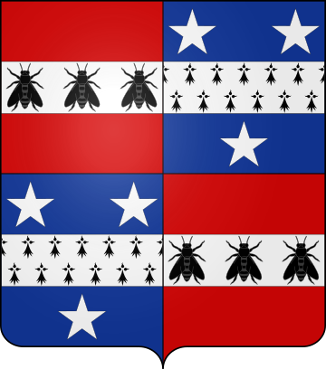 Blason de la famille Le Mélorel de La Haichois