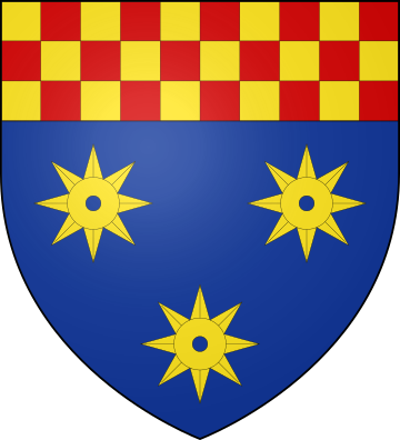 Blason de la famille d'Hébrard alias Ébrard