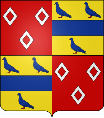 Blason de la famille de Gouzillon de Kermeno