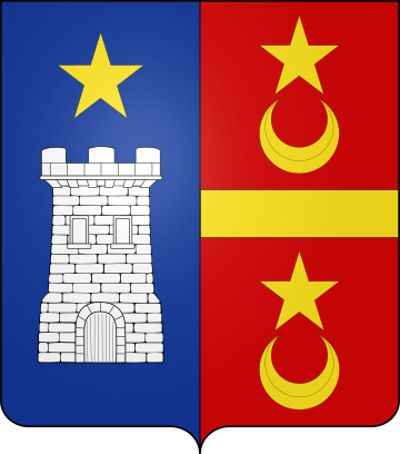 Blason de la famille d'Auzac de Lamartinie