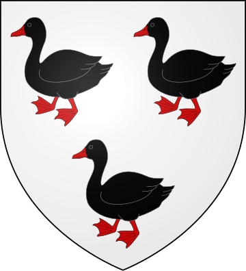 Blason de la famille de Saint-Méen alias Saint-Main