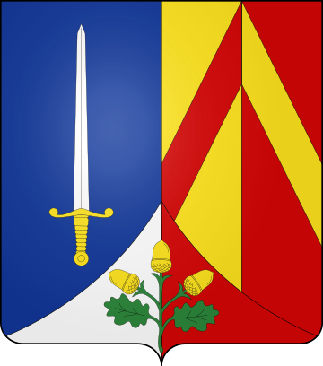 Blason de la famille du Moulin-Eckart