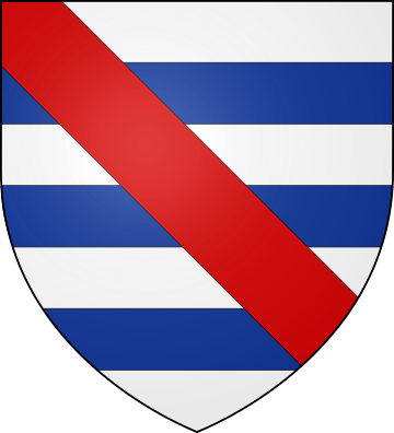 Blason de la famille de Coux