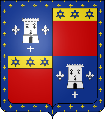 Blason de la famille Le François des Courtis de Montchal