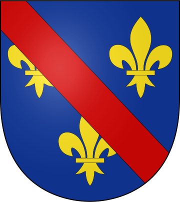 Family Coat of Arms Bourbon del Monte Santa Maria