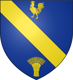 Family Coat of Arms de Coye de Castelet