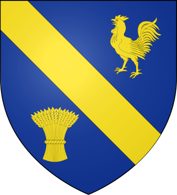 Family Coat of Arms de Coye de Castelet