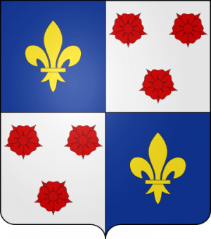 Blason de la famille de Gébert (Touraine, Berry, Poitou)