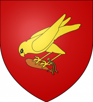 Blason de la famille Pouënces alias Poënces (Bretagne)