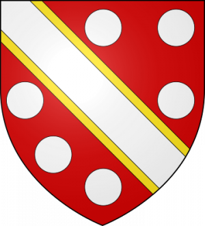 Blason de la famille de La Balme (Bresse, Bugey)