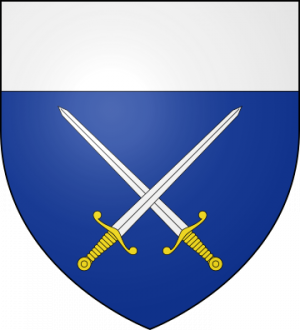 Blason de la famille de Guerry (Anjou, Bretagne, Poitou)