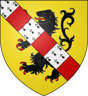 Blason de la famille de Montbel (Savoie, Poitou, Limousin)