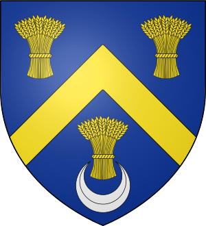 Blason de la famille Davène de Roberval (Picardie)