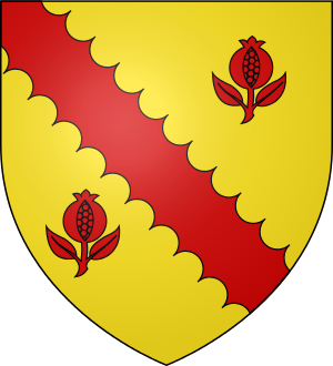 Blason de la famille de Lassus (Languedoc)