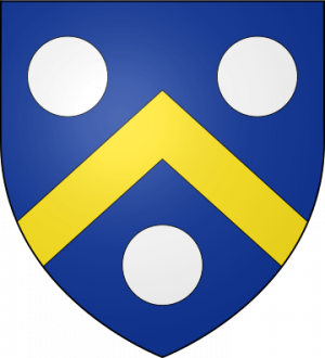 Blason de la famille Berthelot de Villeneuve (Anjou, Bretagne, Touraine)