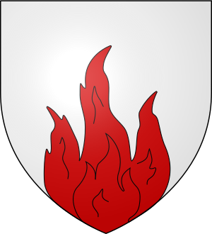 Blason de la famille Bataille de Mandelot (Bourgogne)