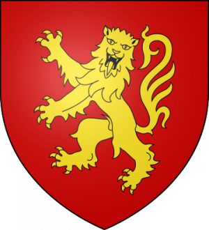 Blason de la famille de Rodez (Rouergue)