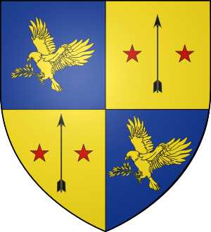 Blason de la famille Benoist d'Azy (Anjou)