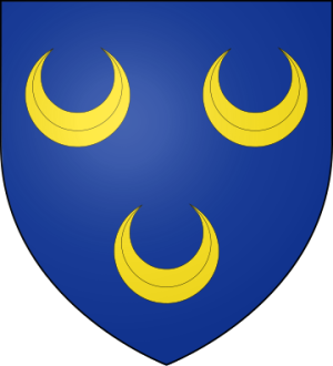 Blason de la famille de Cerisay alias Serizay