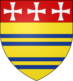 Blason de la famille de Belriant alias Belrient, Bellerient (Bourgogne, Normandie, Maine)
