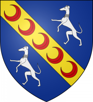 Blason de la famille Bain de La Coquerie (Bretagne, Poitou)