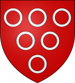 Blason de la famille d'Escrosnes (Pays Chartrain, Île-de-France, Gâtinais, Beauce)