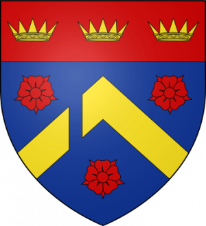 Blason de la famille de Rouvroy de Fournes (Flandres)