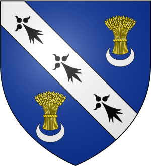Blason de la famille Espitalié de La Peyrade (Bretagne)