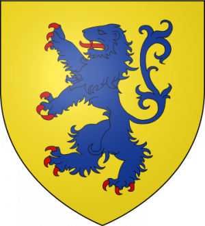 Blason de la famille d'Isserpent alias Isserpens (Bourbonnais, Auvergne, Nivernais)