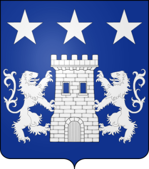 Blason de la famille de Laussat