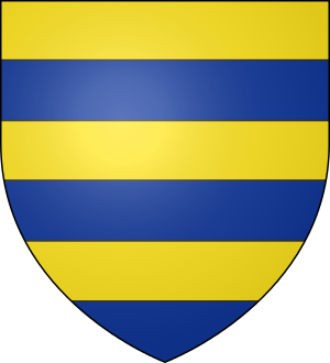 Blason de la famille de La Roüe (Auvergne)