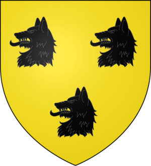 Blason de la famille du Chasteau alias Château (Poitou)