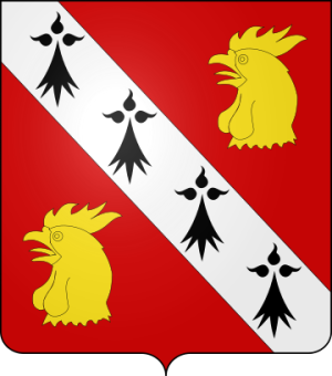 Family Coat of Arms d'Hanins alias Hanens (Flandres)