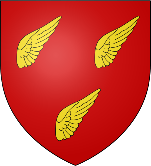Blason de la famille Green de Saint-Marsault (Pays de Galles, Saintonge)
