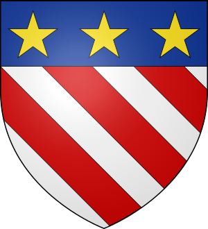 Blason de la famille d'Escayrac de Lauture (Quercy)