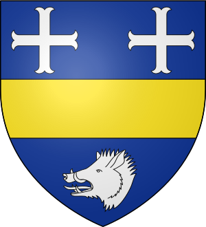 Blason de la famille Guillaume de Sauville (Ardennes)
