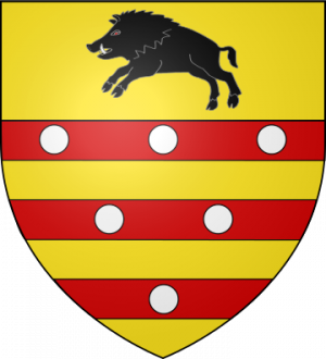 Blason de la famille de Calvière (Languedoc)