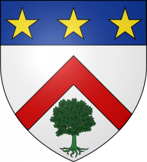 Blason de la famille de Manceau (Poitou, Martinique)