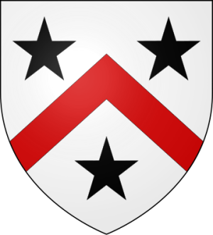 Blason de la famille de Meyvière alias Mayvière (Bretagne, Poitou, Limousin)