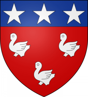 Blason de la famille Lacave-Laplagne-Barris (Armagnac)
