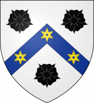 Blason de la famille Ledesvé d'Heudières (Normandie)