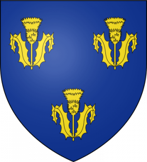 Blason de la famille de Varènes alias Varennes (Bretagne, Gâtinais)