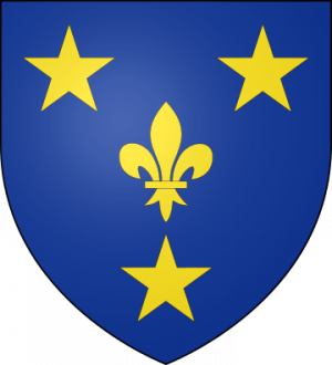 Blason de la famille Morin alias Mourins d'Arfeuille (Marche)