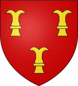 Blason de la famille de La Gorce alias Lagorce (Vivarais, Languedoc)
