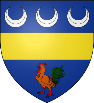 Blason de la famille de Marin de Montmarin (Bourgogne, Vendômois)