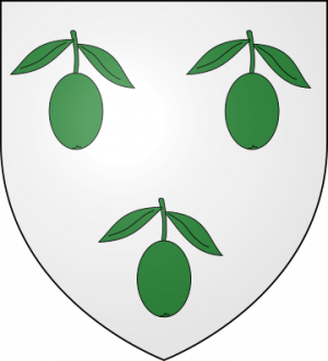 Blason de la famille de Bréhier (Anjou, Bretagne)