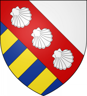 Blason de la famille des Gouttes (Lyonnais, Genève, Martinique)